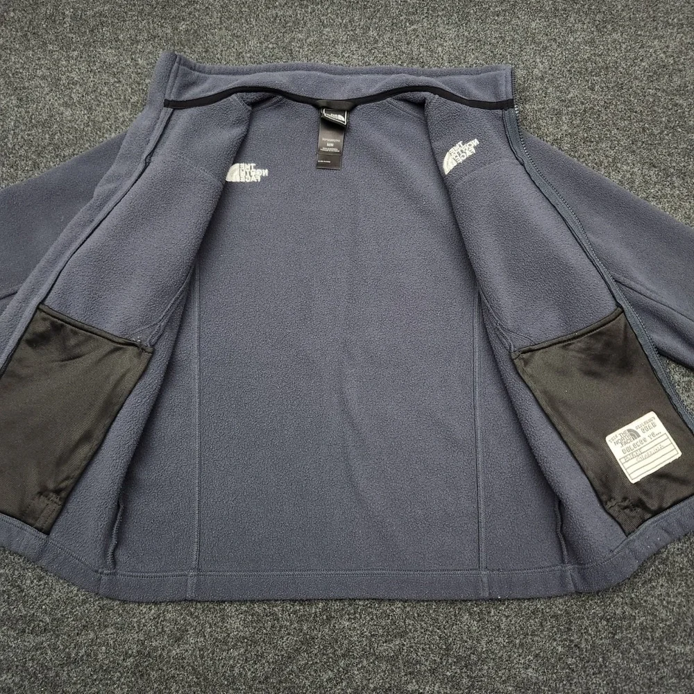 The North Face Fleece Jacket Gray‎ Youth Boys Size Medium Outdoors Explore